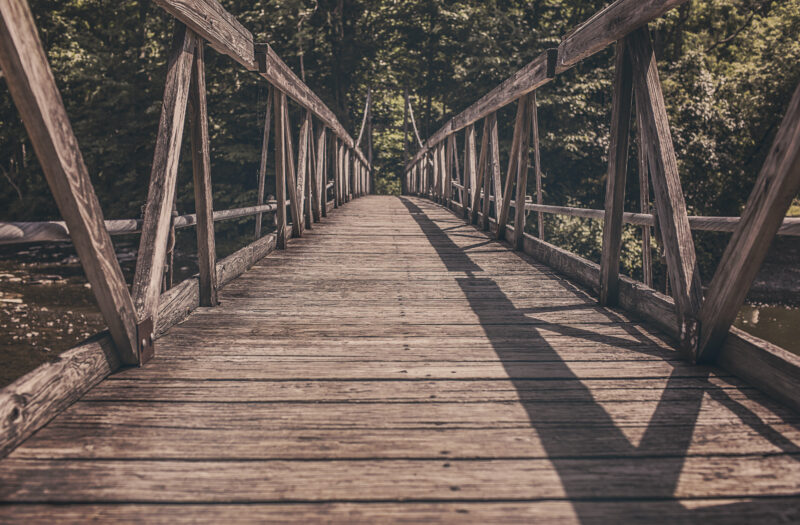 Wooden Bridge Free Stock Photo