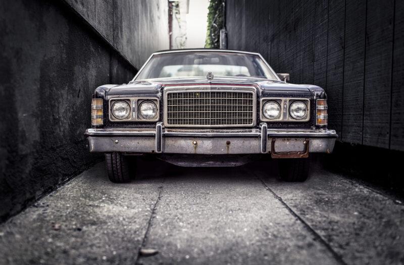 Gangster Car Free Stock Photo