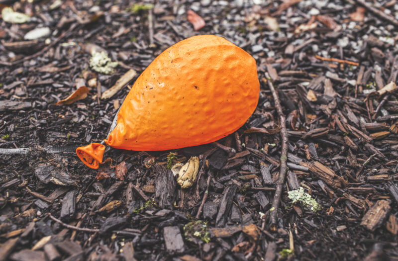 Deflated Balloon Free Stock Photo