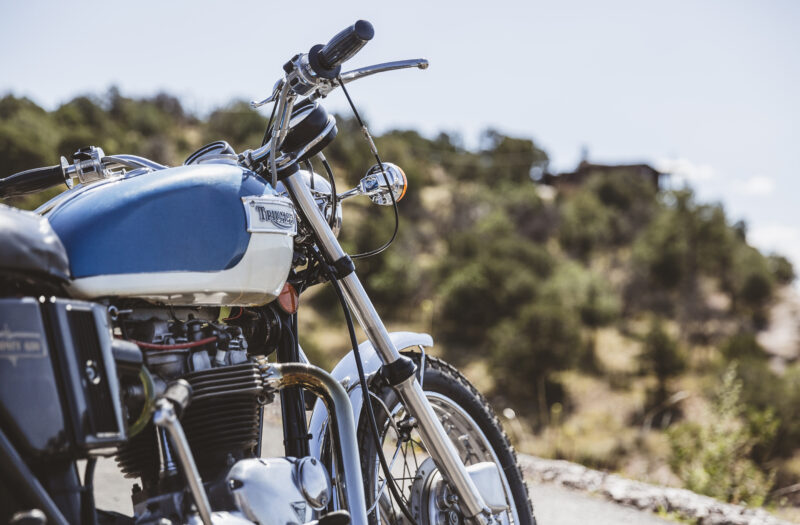Vintage Motorcysle Free Stock Photo