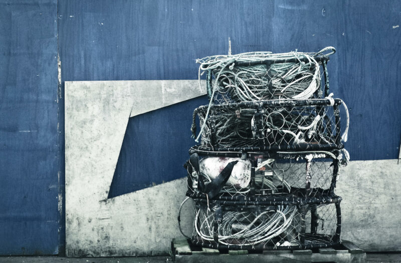 Fishing Cages & Nets Free Stock Photo