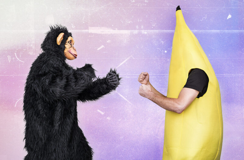 Costume Fight Free Stock Photo