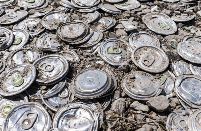 Recycled Cans Free Stock Photo