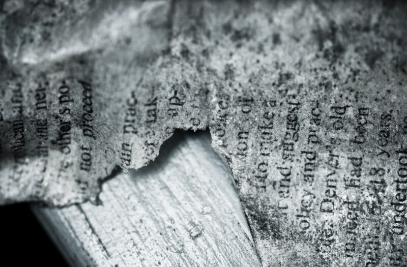Torn Book Free Stock Photo