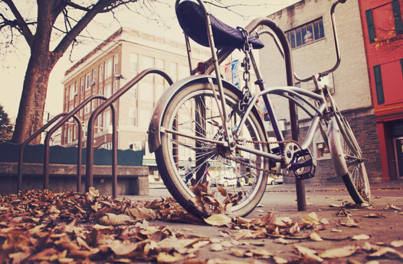 Vintage Chopper Bike Free Stock Photo