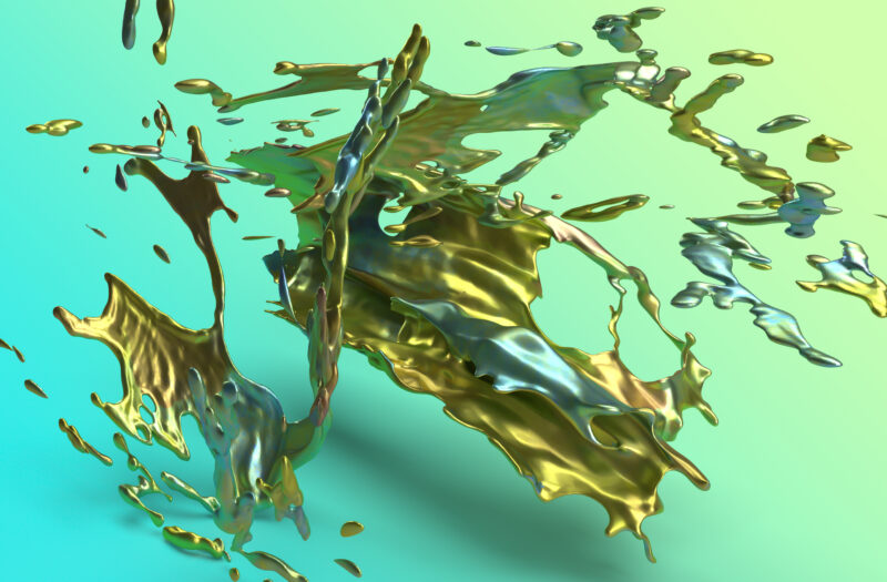 Gold Abstract Background Free Stock Photo