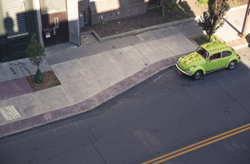 Parked Car Street Free Stock Photo