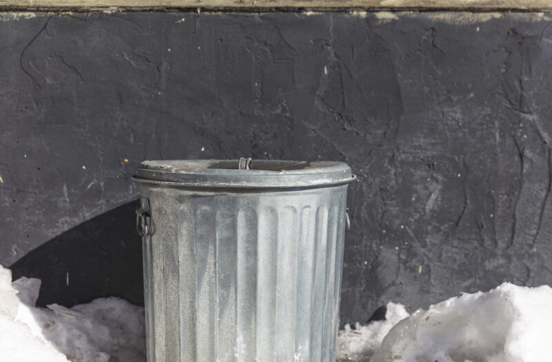 Trash Can Garbage Free Stock Photo