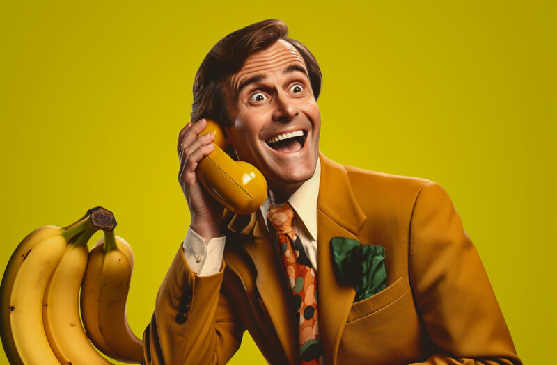 View Retro Sales Guy Free Stock Image