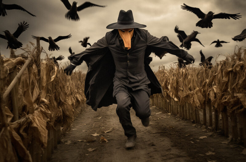 Halloween Scarecrow Free Stock Photo