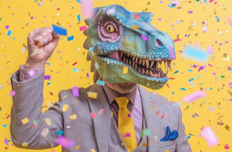 Dino Party Free Stock Photo
